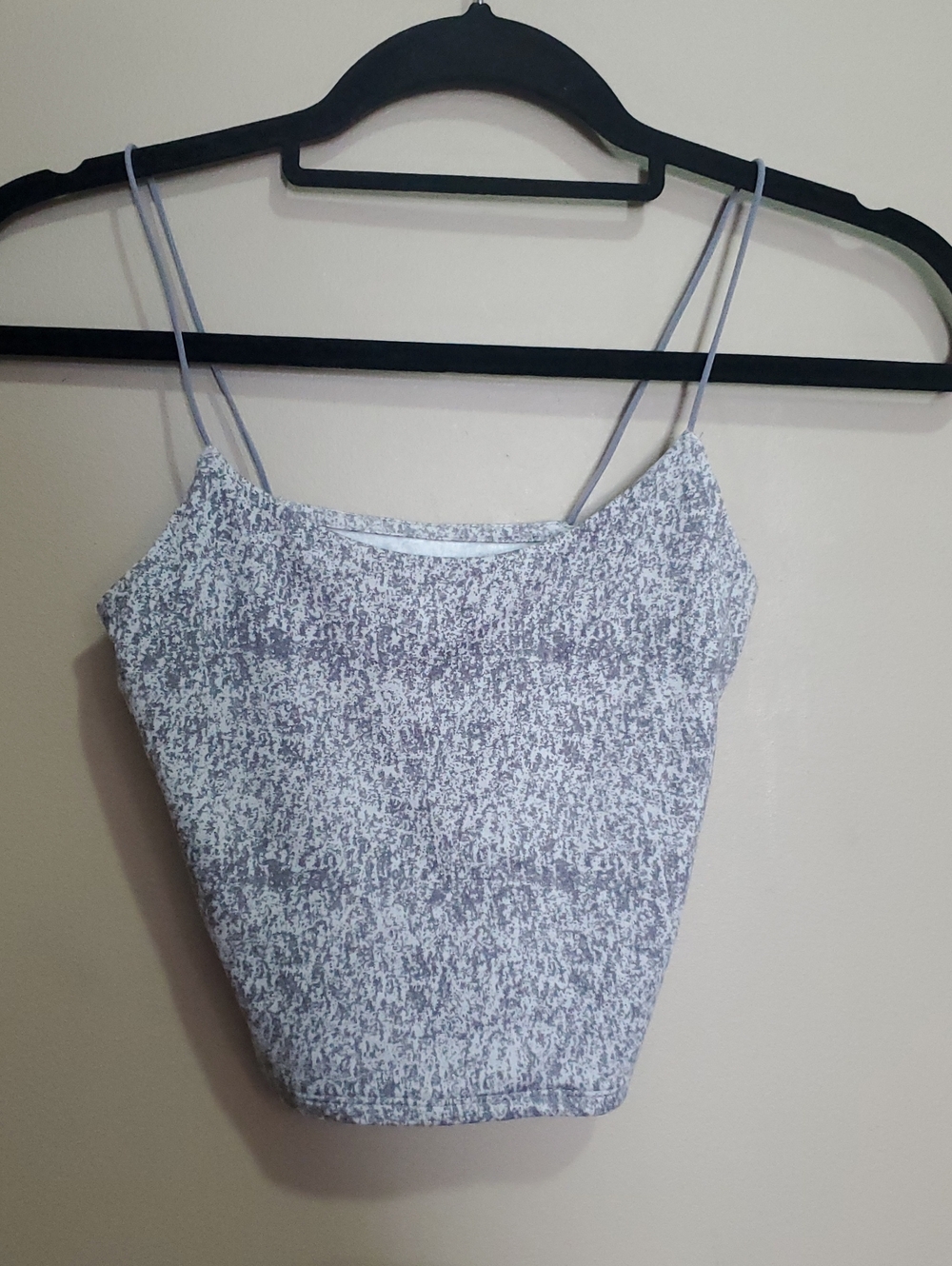 Aeropostale Light Gray Speckled Spaghetti Strap Camisole Size XS
